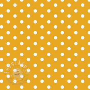 Bavlnená látka Dots yellow