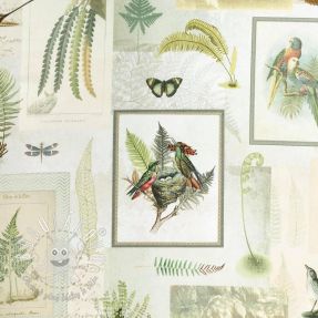 Dekoračná látka Herbarium digital print