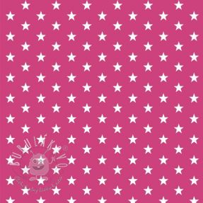 Bavlnená látka Petit stars pink