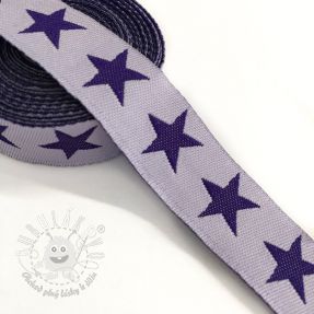 Stuha Stars light purple/purple