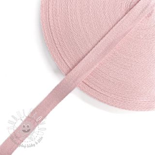 Keprová stuha bavlnená 15 mm pink