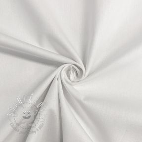 Bavlnený popelín optical white
