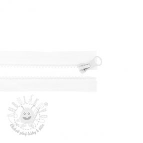 Zips deliteľný 65 cm white