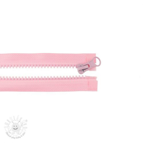 Zips deliteľný 75 cm pink