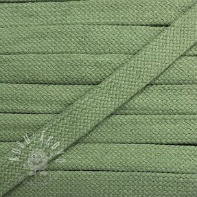 Bavlnená šnúra plochá 17 mm dark old green