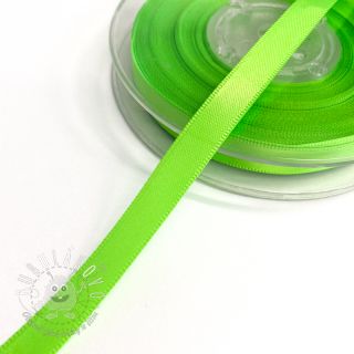 Saténová stuha obojstranná 9 mm neon green