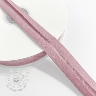 Lemovací prúžok bavlna washed pink