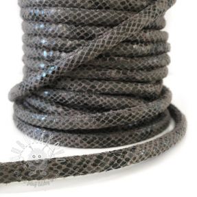 Semišová šnúra Snake grey