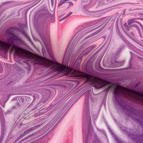 Dekoračná látka Liquid Paint purple digital print