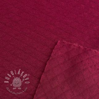 Prešívaná teplákovina cerise