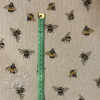 Dekoračná látka Linenlook premium Bumblebees
