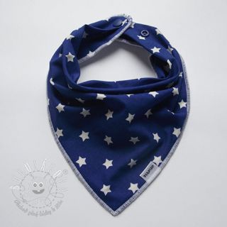 Bavlnená látka Petit stars kobalt