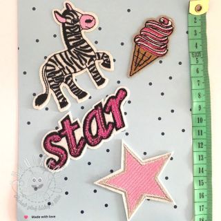Sticker BIPP Zebra Star