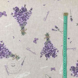 Dekoračná látka Linenlook Lavender