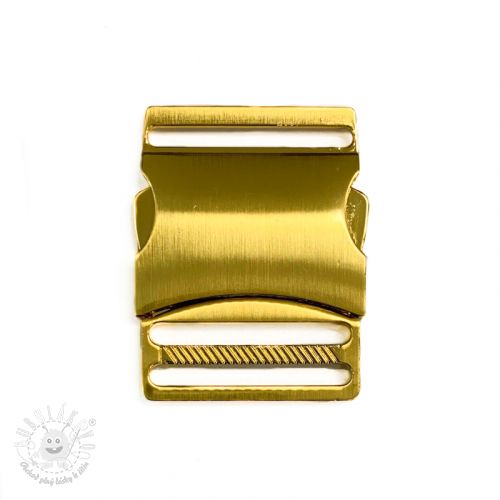 Kovová spona trojzubec 40 mm gold