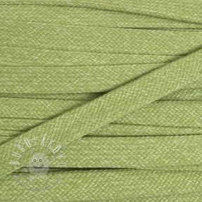 Bavlnená šnúra plochá 20 mm Melir lime