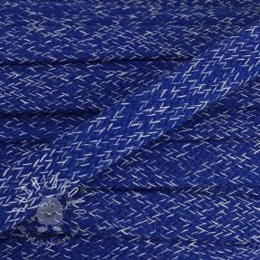 Bavlnená šnúra plochá 20 mm Melir cobalt