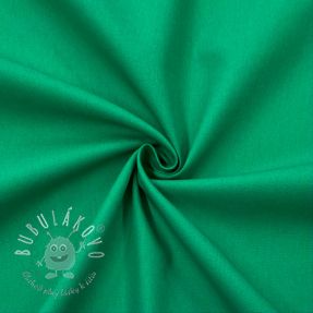 Bavlnený popelín emerald