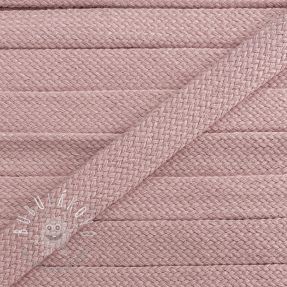 Bavlnená šnúra plochá 17 mm old pink
