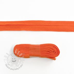 Lemovací prúžok bavlna - 3 m orange